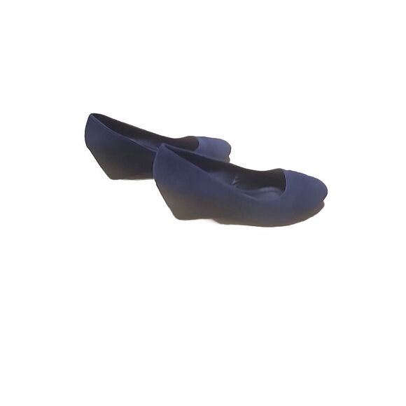 Emma Lee Grace Blue Wedge Womens Size 10 - Picture 4 of 5